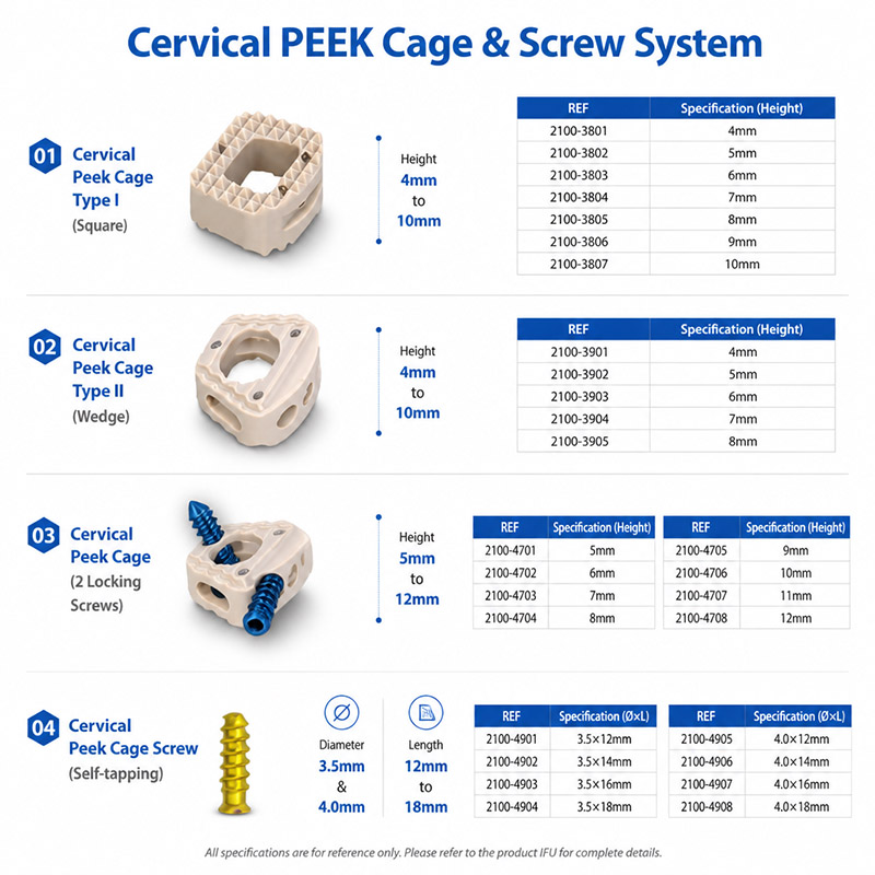 cervical peek cages