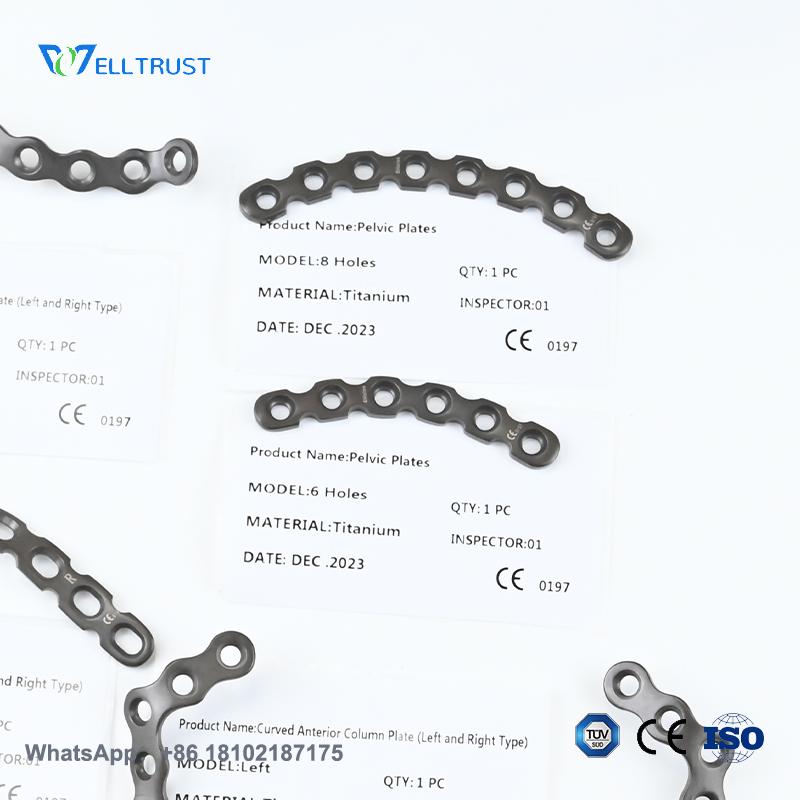 Pelvic Plate for Orthopedic Fixation