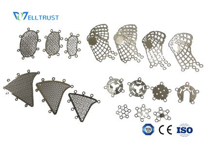 Titanium Maxillofacial Mesh Plates for Craniofacial Fixation | Well-trust