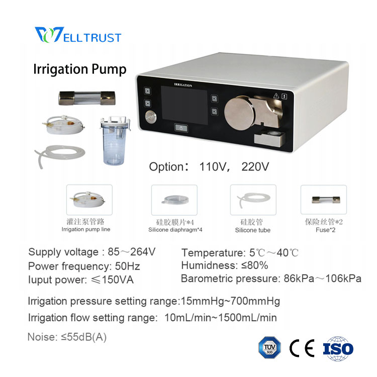Orthopedic Irrigation Pump for Arthroscopy and Endoscopic Surgery