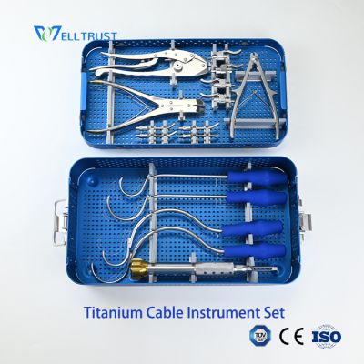 Orthopedic Instrument,Titanium Cable Instrument,Titanium Cable Instrument Set